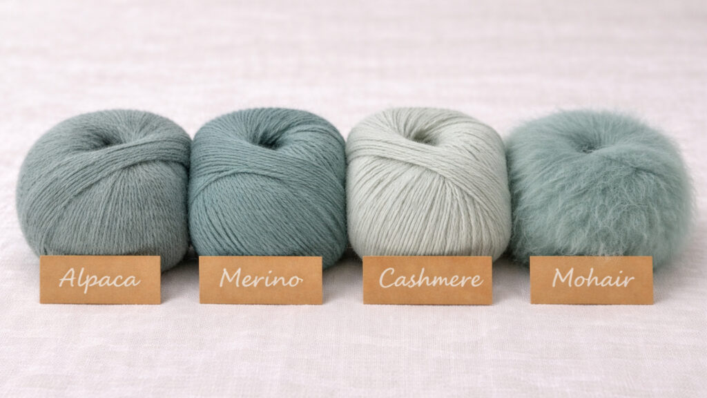 Merino, alpaca, cashmere & mohair: Από τη φύση στο πλεκτό μας